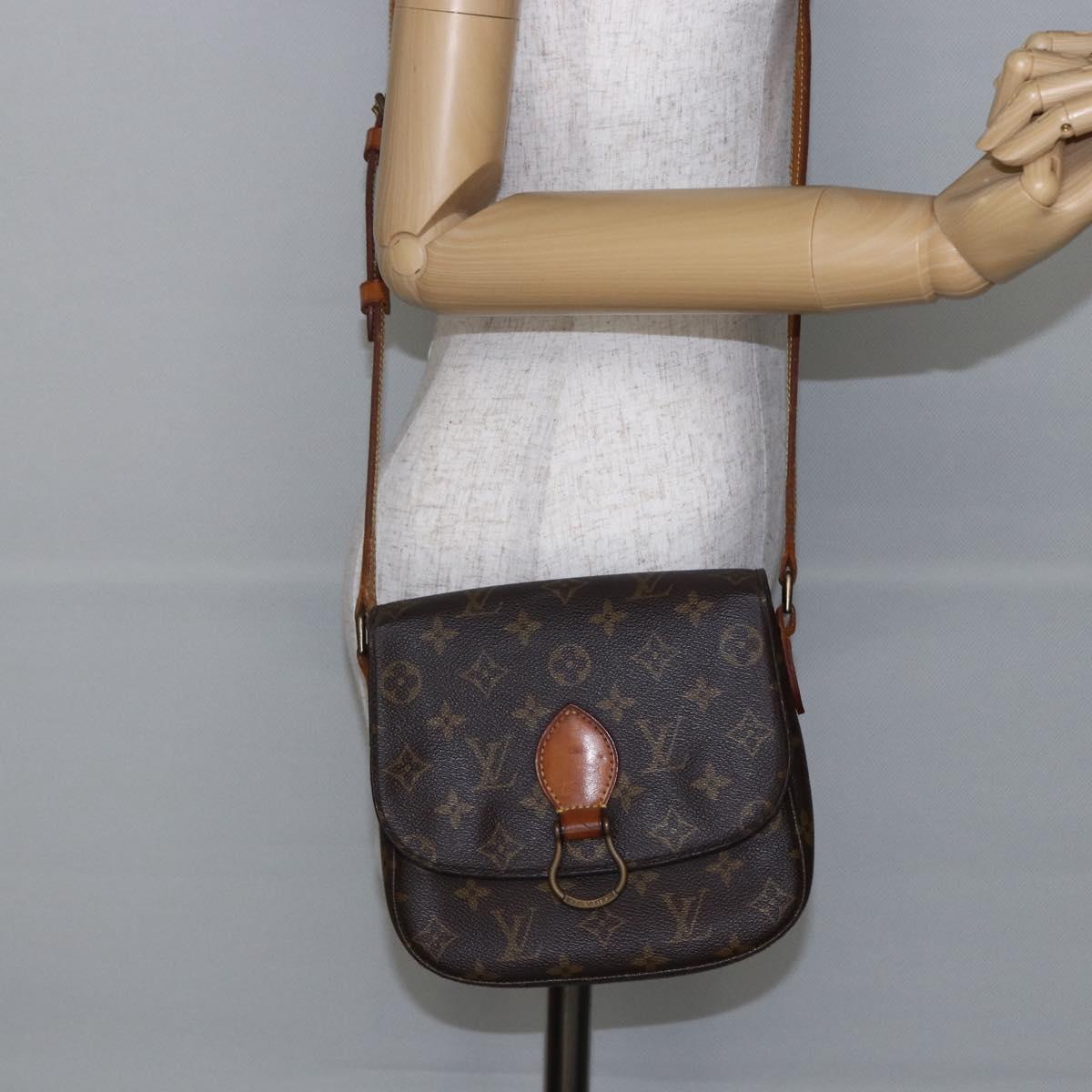 LOUIS VUITTON Monogram Saint Cloud MM Shoulder Bag M51243 LV Auth bs29824