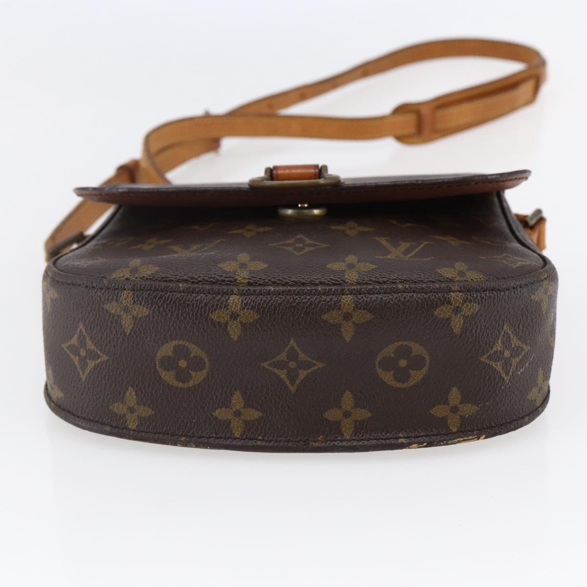 LOUIS VUITTON Monogram Saint Cloud MM Shoulder Bag M51243 LV Auth bs29824