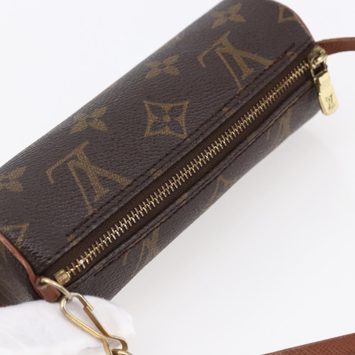 LOUIS VUITTON Monogram Papillon Pouch Pouch LV Auth bs29825