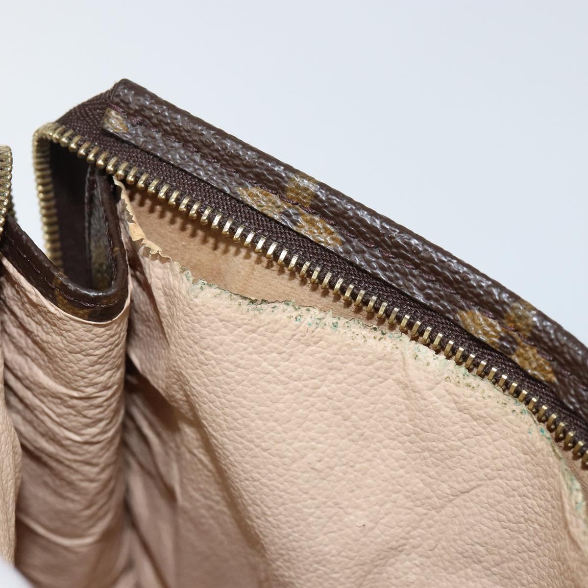 LOUIS VUITTON Monogram Poche Toilette 19 Pouch M47544 LV Auth bs29845