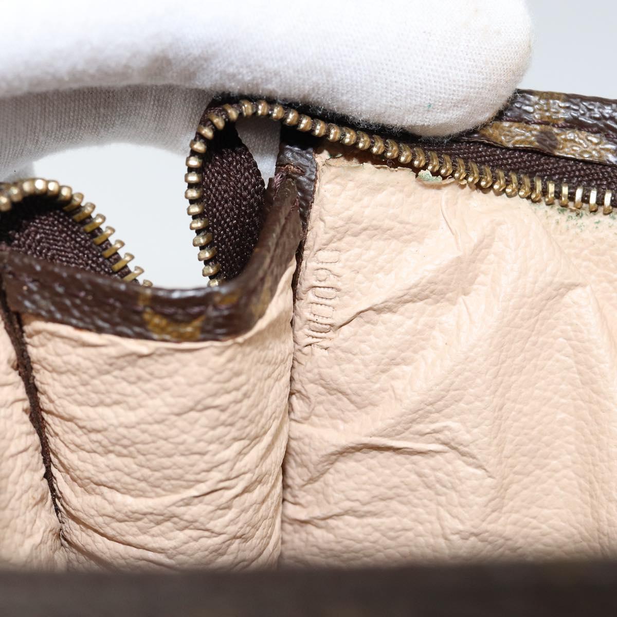 LOUIS VUITTON Monogram Poche Toilette 19 Pouch M47544 LV Auth bs29845