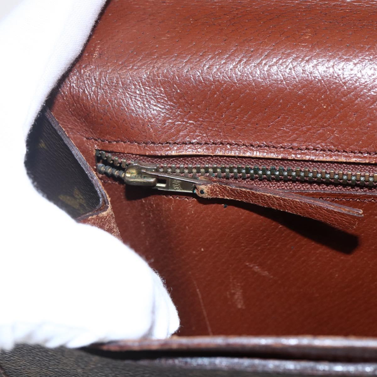 LOUIS VUITTON Monogram Posh ministor Briefcase M53445 LV Auth bs29846