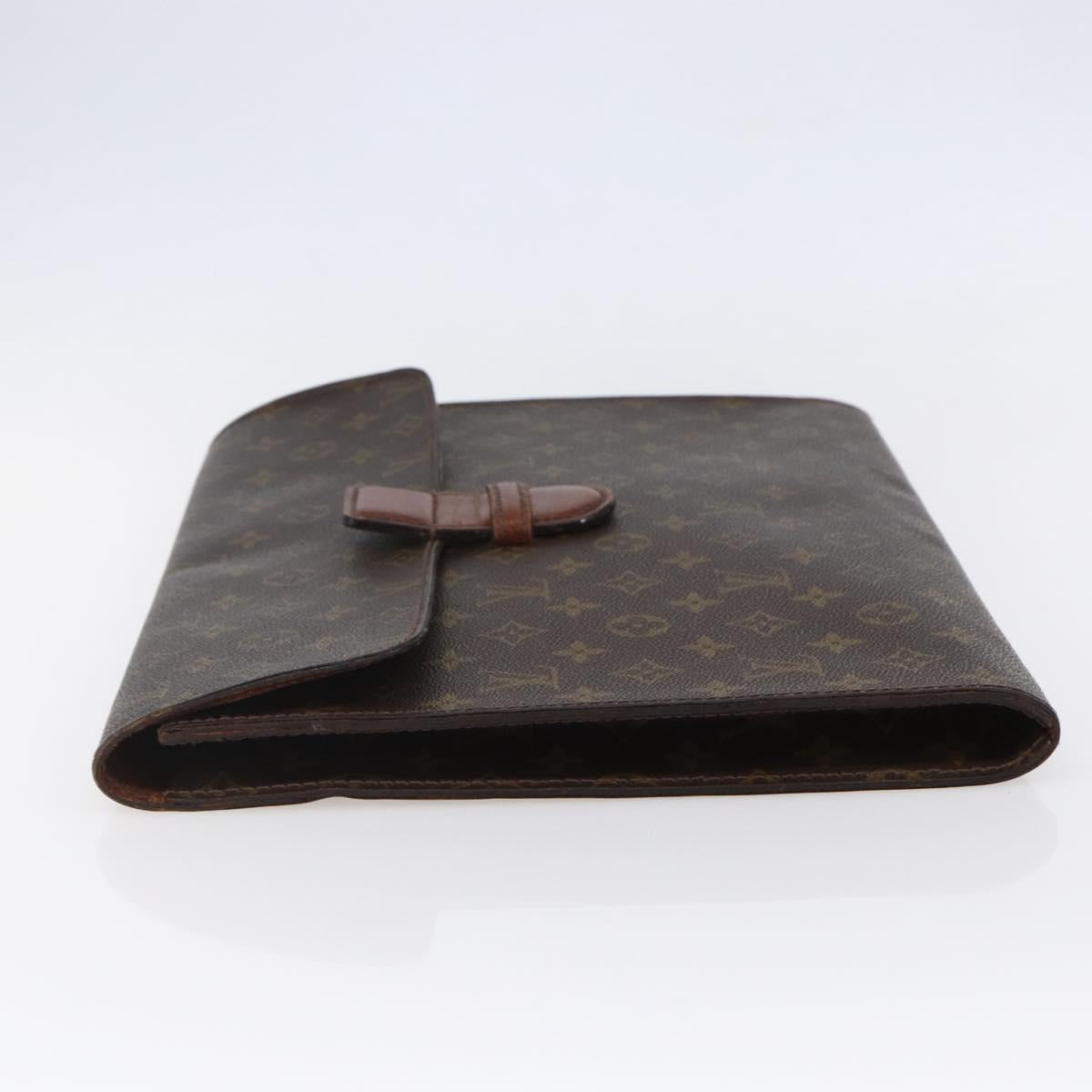 LOUIS VUITTON Monogram Posh ministor Briefcase M53445 LV Auth bs29846
