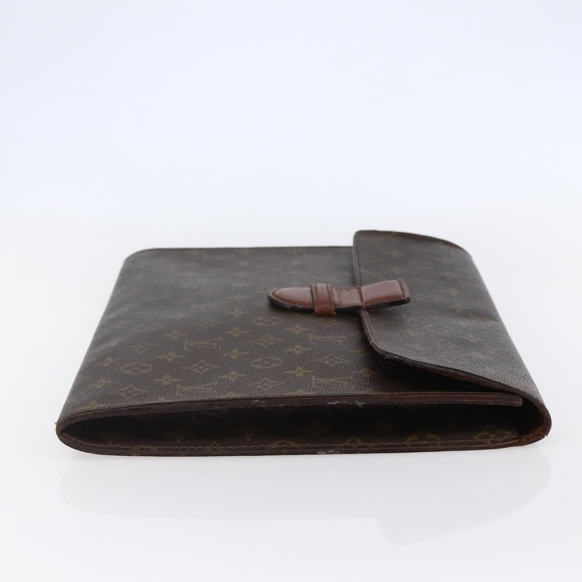 LOUIS VUITTON Monogram Posh ministor Briefcase M53445 LV Auth bs29846