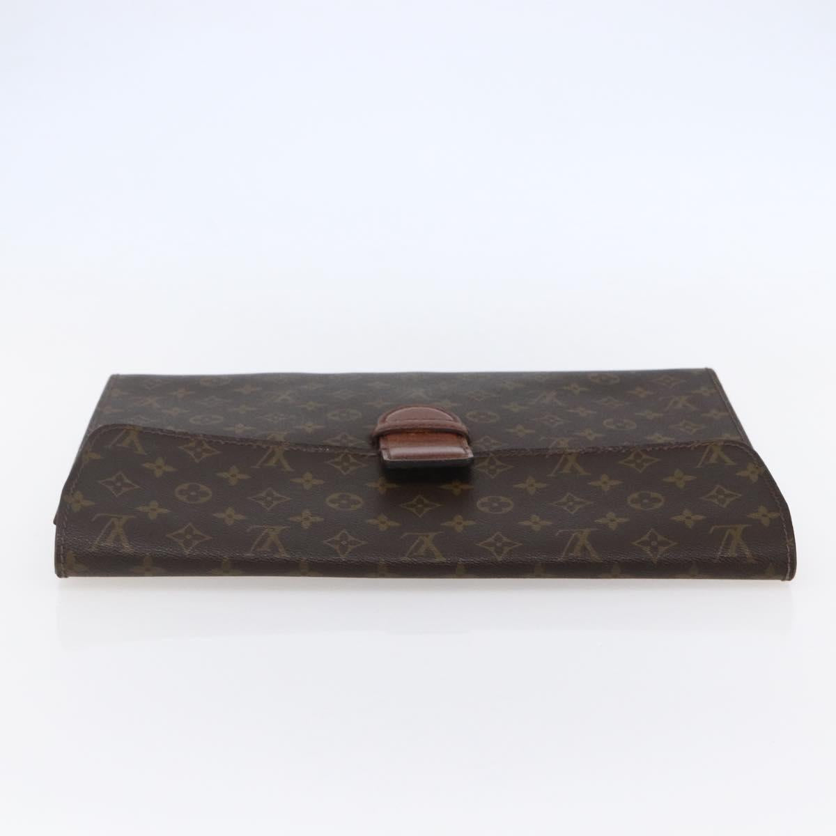 LOUIS VUITTON Monogram Posh ministor Briefcase M53445 LV Auth bs29846