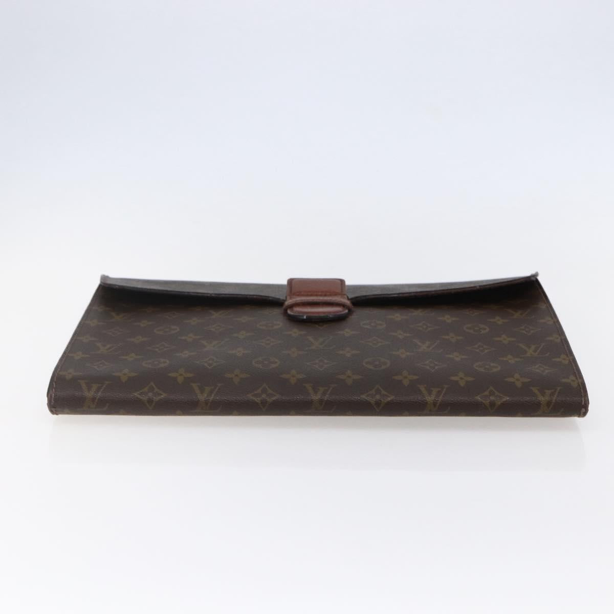 LOUIS VUITTON Monogram Posh ministor Briefcase M53445 LV Auth bs29846