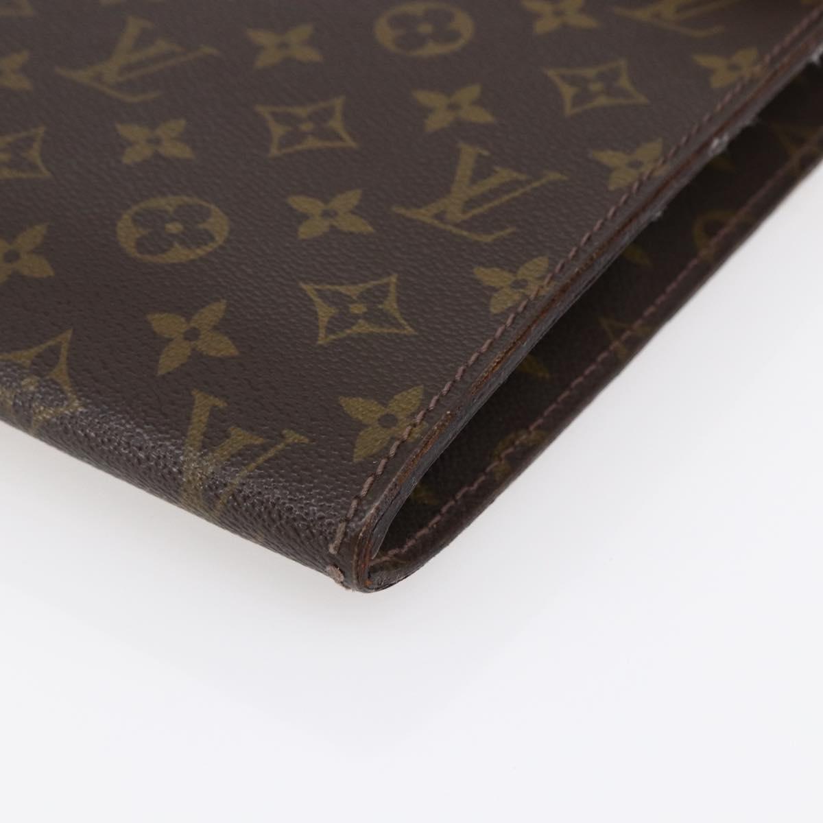 LOUIS VUITTON Monogram Posh ministor Briefcase M53445 LV Auth bs29846