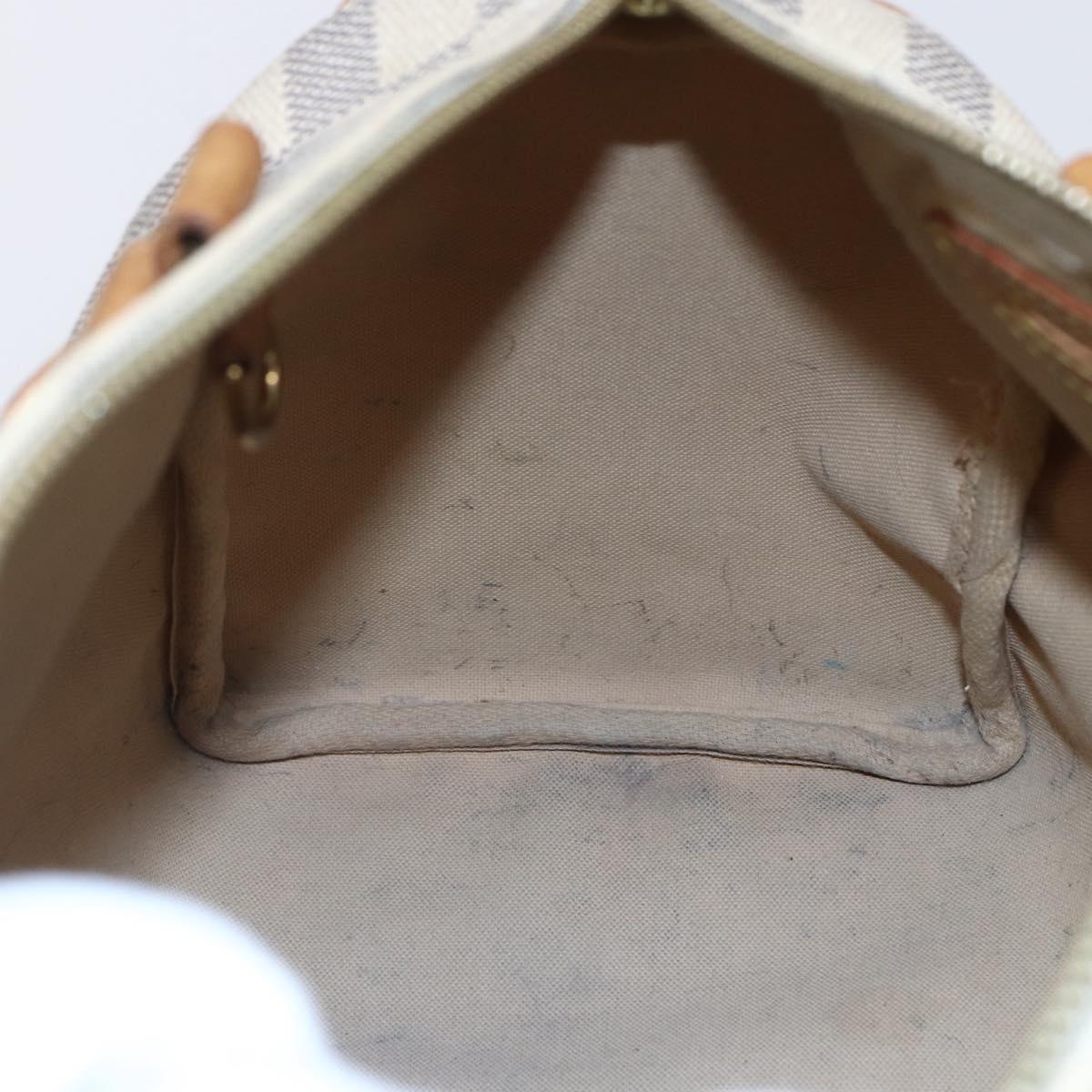 LOUIS VUITTON Damier Azur Speedy 25 Hand Bag N41534 LV Auth bs29847