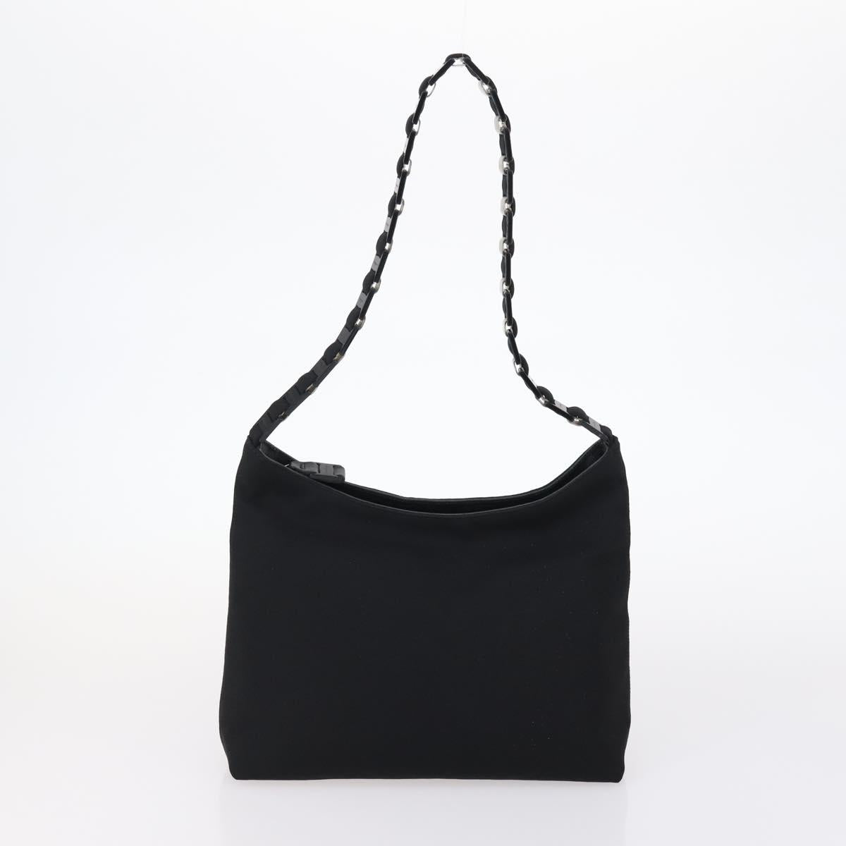 Salvatore Ferragamo Bag Enamel Leather Nylon 5Set Black Khaki pink Auth bs29853