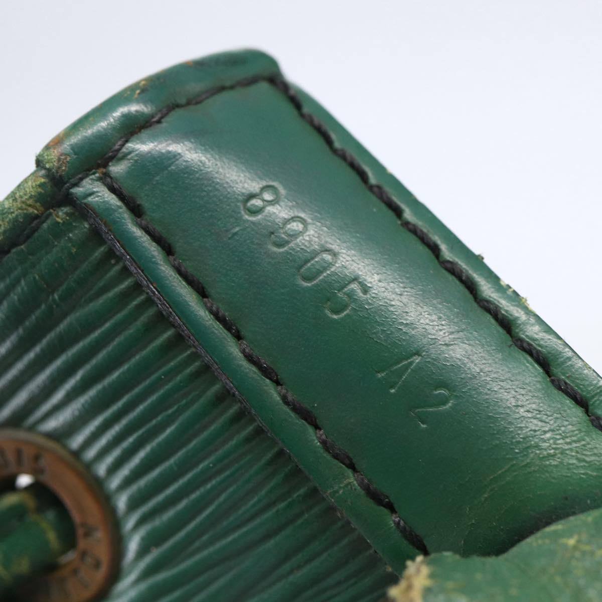 LOUIS VUITTON Epi Petit Noe Shoulder Bag Green M44104 LV Auth bs29867