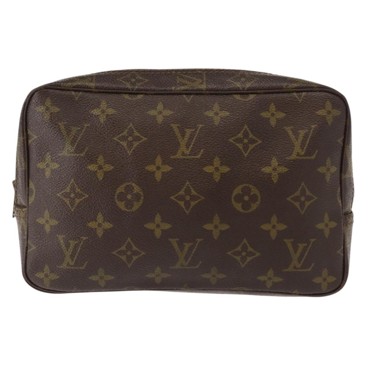 LOUIS VUITTON Monogram Trousse Toilette 23 Clutch Bag M47524 LV Auth bs29868