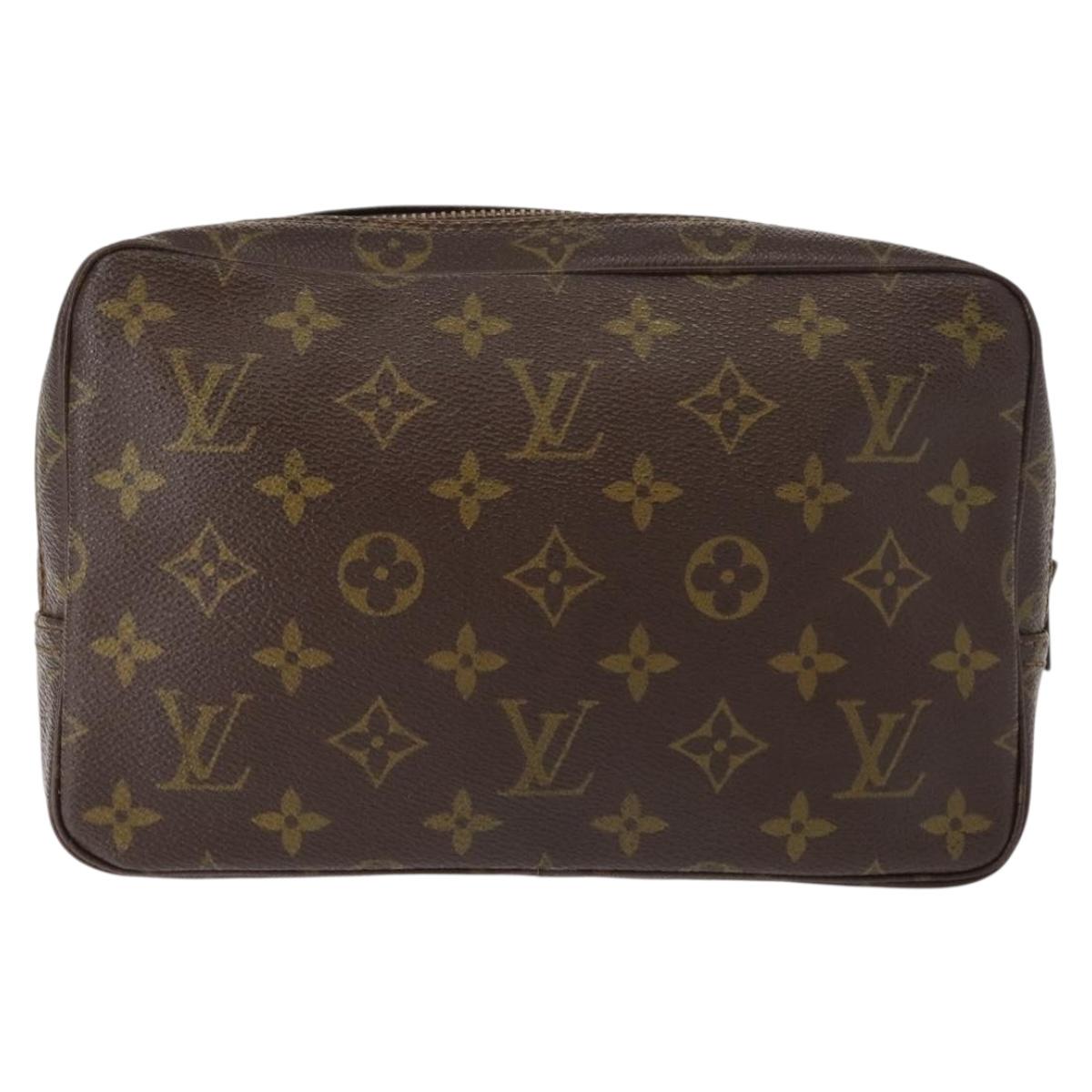 LOUIS VUITTON Monogram Trousse Toilette 23 Clutch Bag M47524 LV Auth bs29868