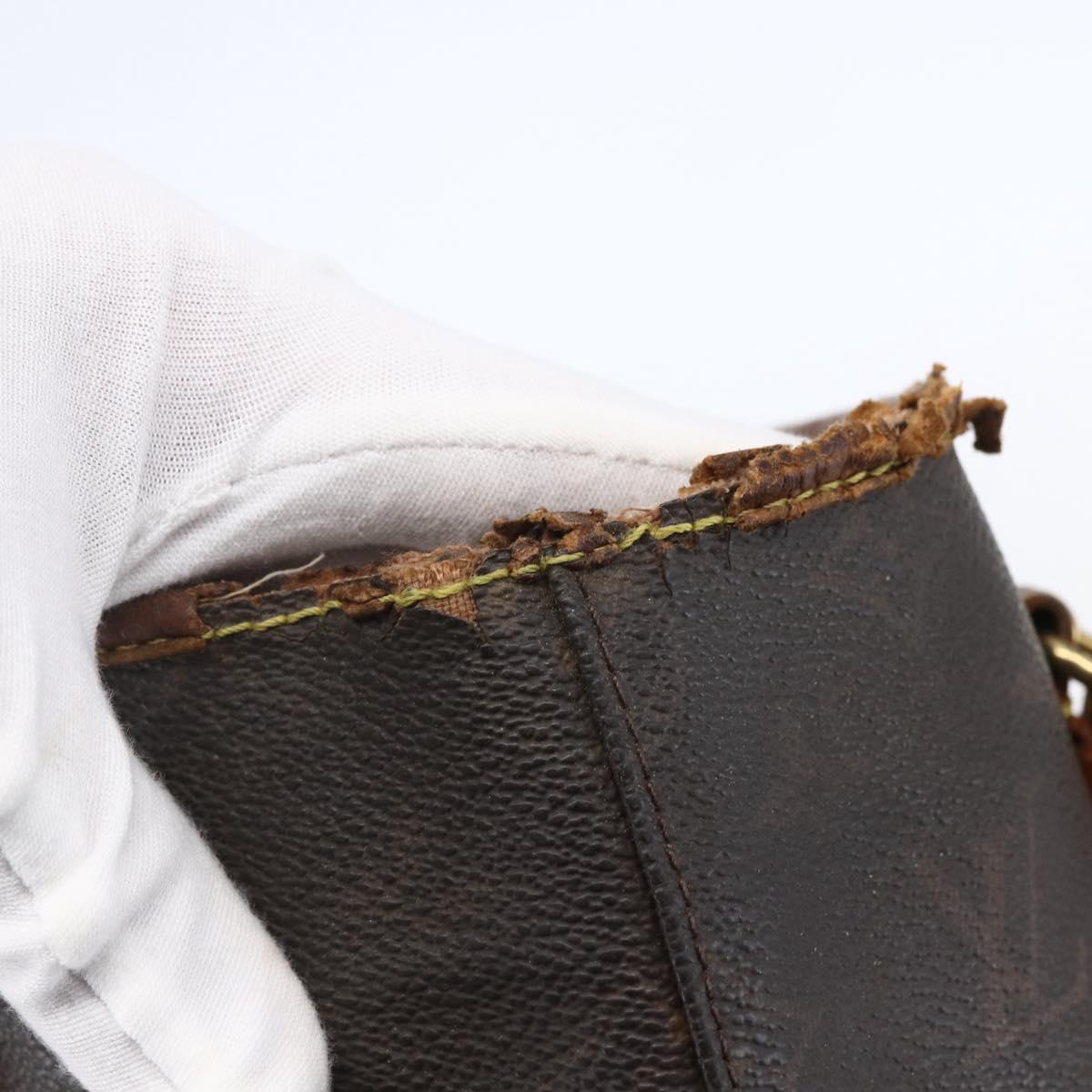 LOUIS VUITTON Monogram Bucket GM Shoulder Bag M42236 LV Auth bs29870