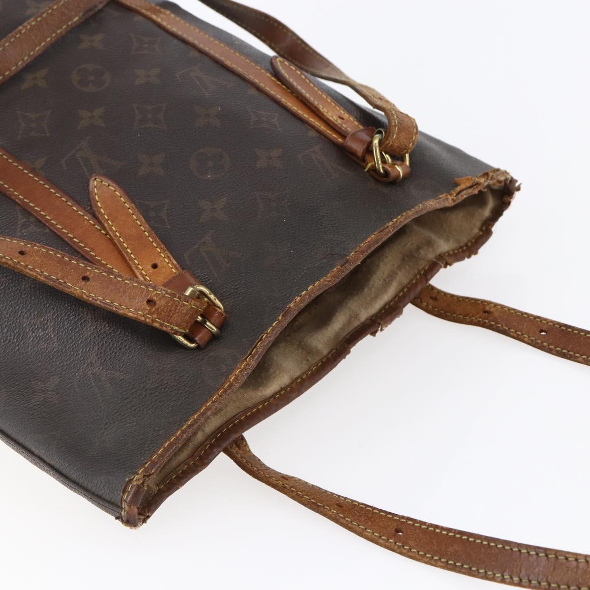LOUIS VUITTON Monogram Bucket GM Shoulder Bag M42236 LV Auth bs29870