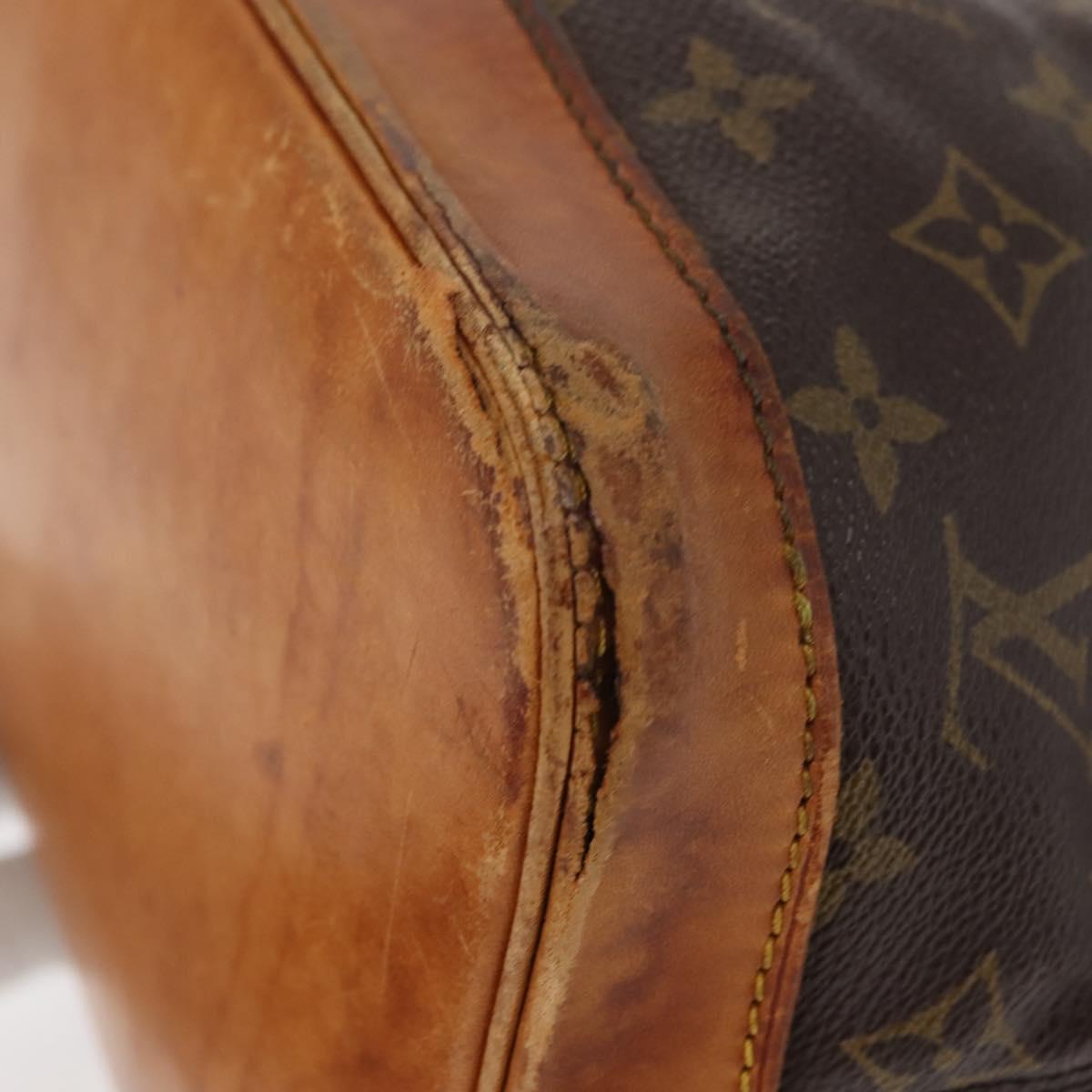 LOUIS VUITTON Monogram Alma Hand Bag M51130 LV Auth bs29873