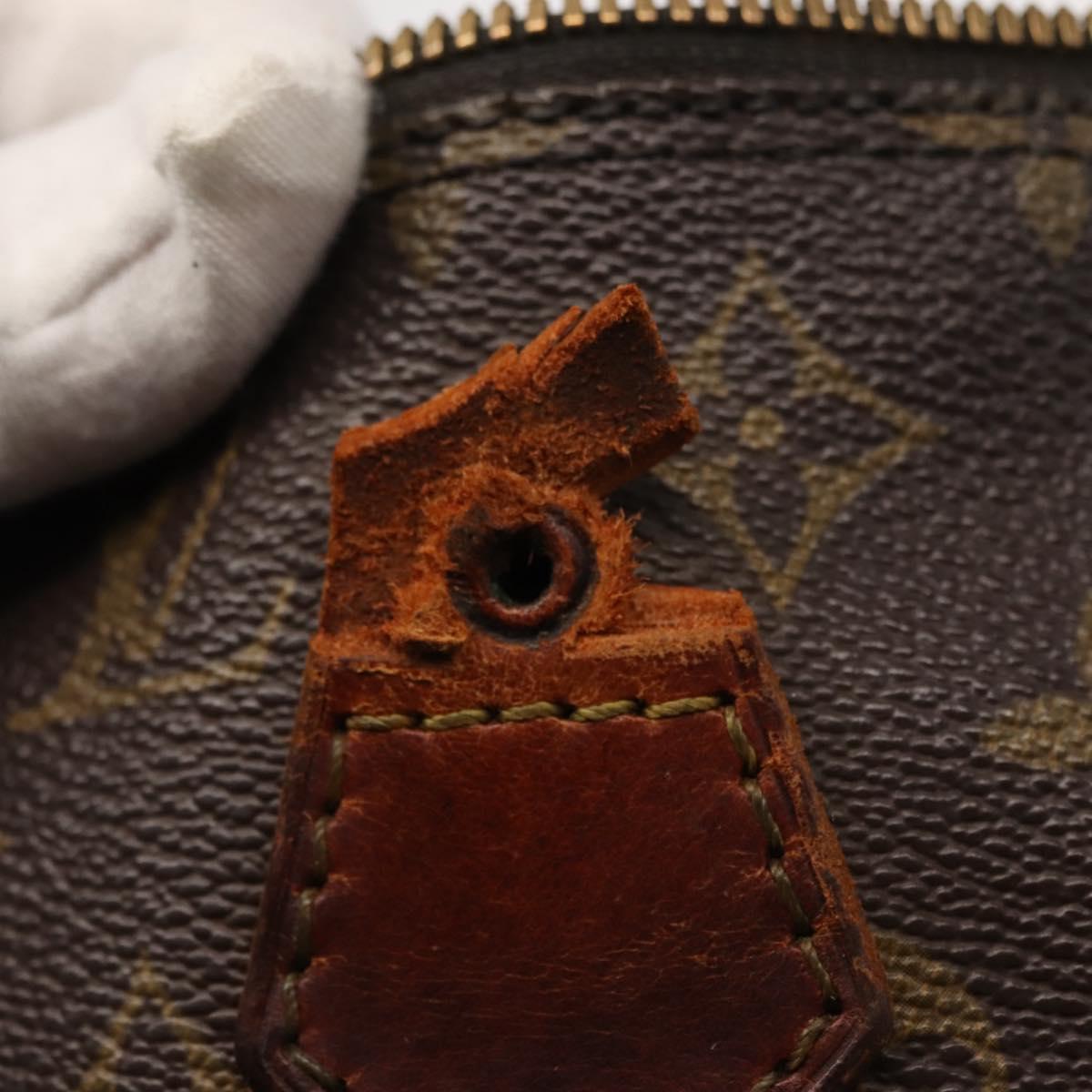 LOUIS VUITTON Monogram Alma Hand Bag M51130 LV Auth bs29873