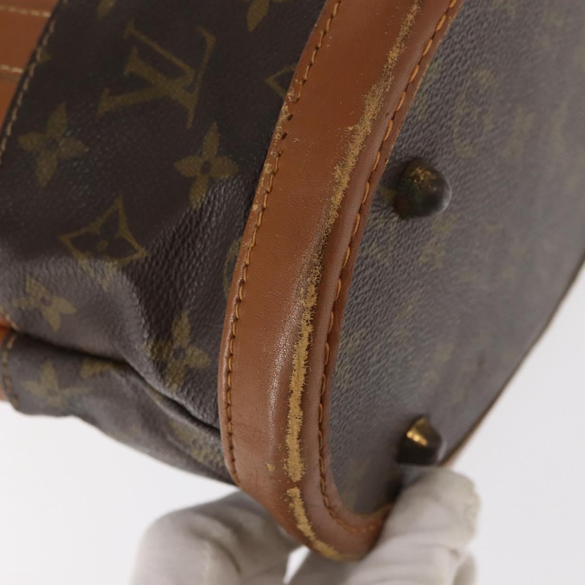 LOUIS VUITTON Monogram Bucket PM Shoulder Bag USA limited M42238 LV Auth bs29875