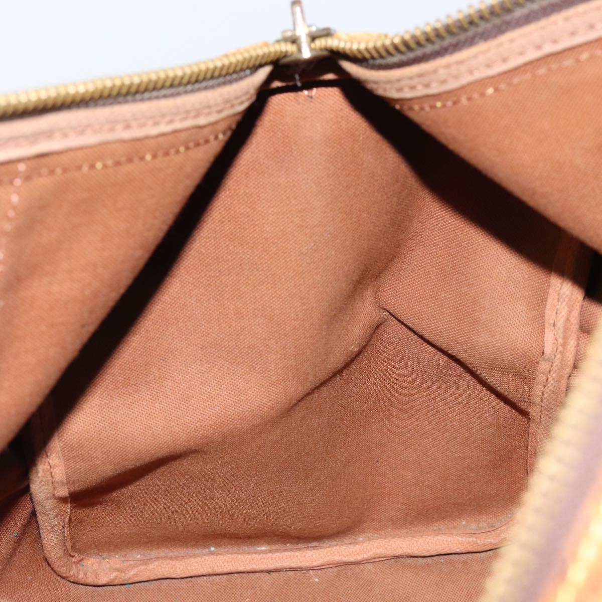 LOUIS VUITTON Monogram Sac Souple 35 Boston Bag M41626 LV Auth bs29876