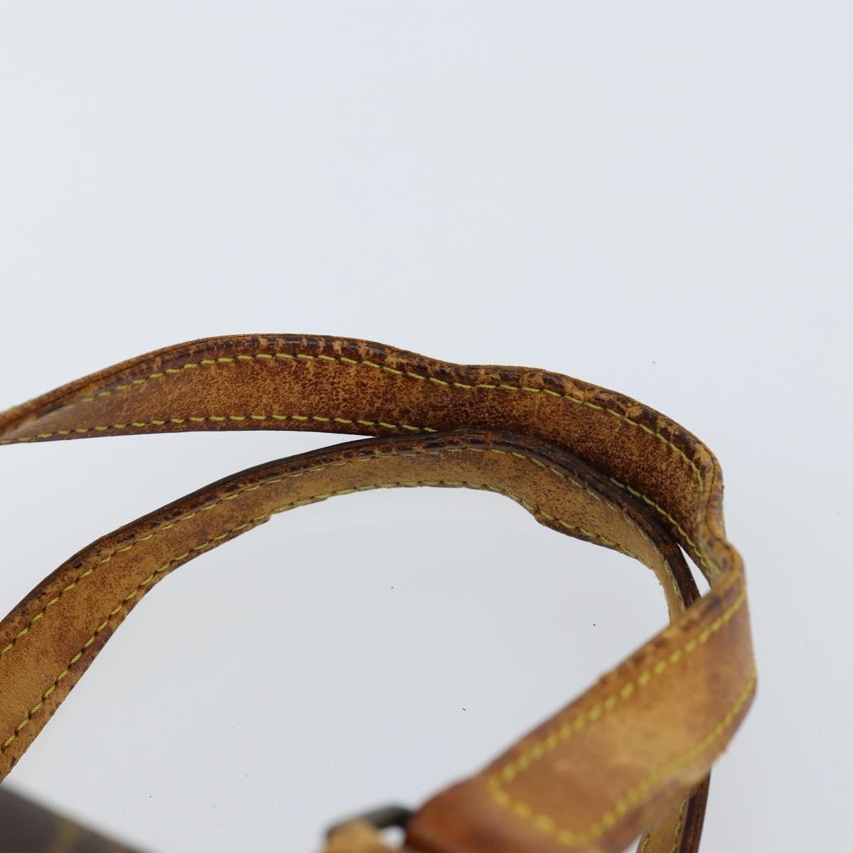 LOUIS VUITTON Monogram Sac Souple 35 Boston Bag M41626 LV Auth bs29876