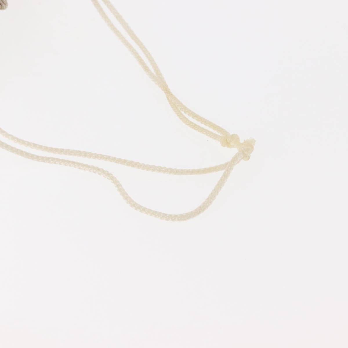 CHANEL New Travel Line Pouch Nylon Beige CC Auth bs29909