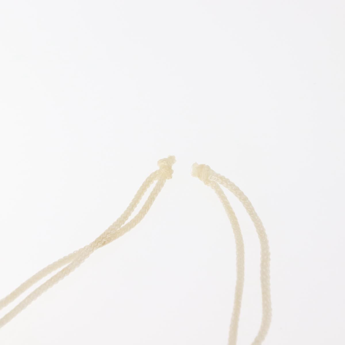 CHANEL New Travel Line Pouch Nylon Beige CC Auth bs29909