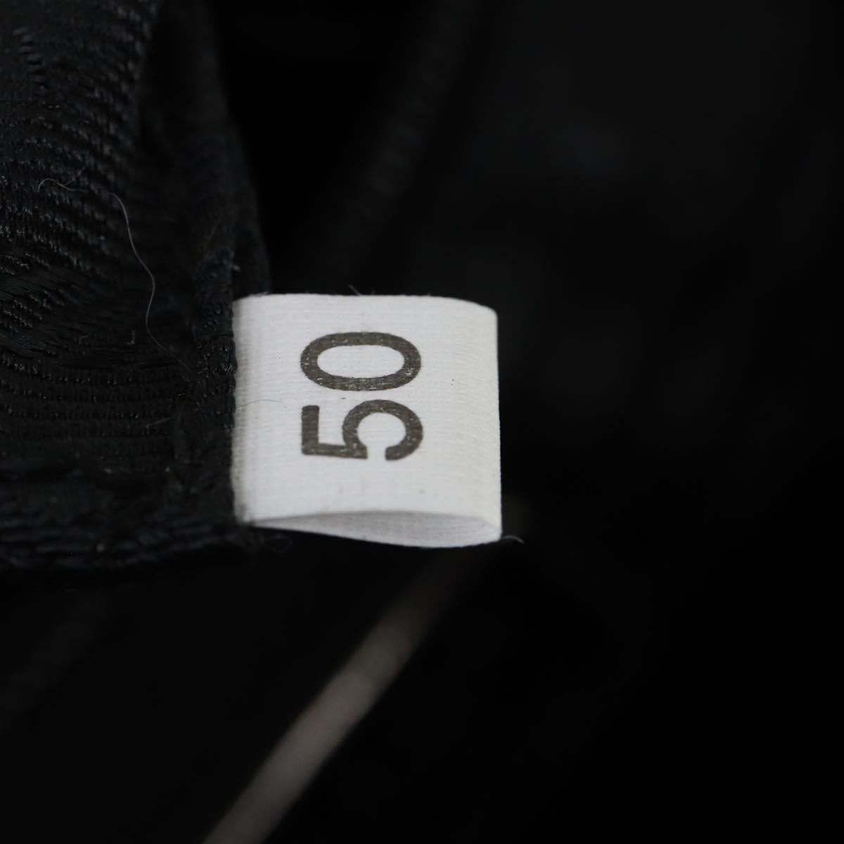 PRADA Backpack Leather Suede Black Auth bs29915