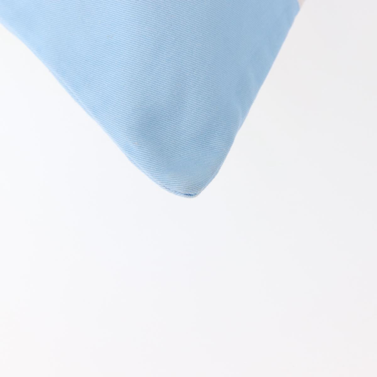 LOEWE Drawstring Pouch Canvas Blue Auth bs29945