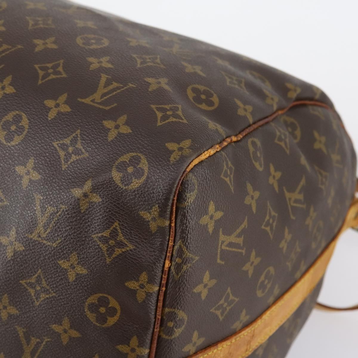 LOUIS VUITTON Monogram Keepall Bandouliere 60 Boston Bag M41412 LV Auth bs29946