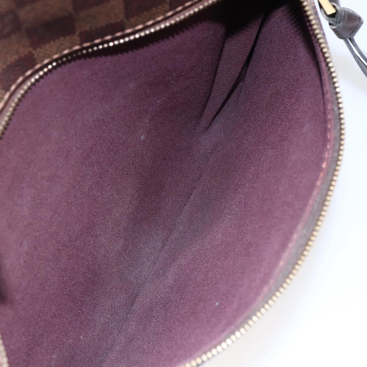 LOUIS VUITTON Damier Ebene Jena MM Tote Bag N41013 LV Auth bs29959