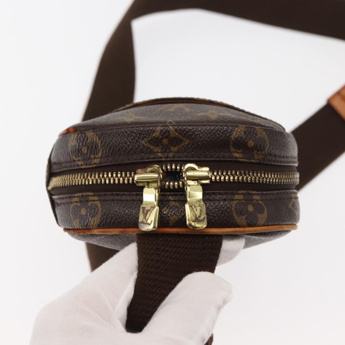 LOUIS VUITTON Monogram Pochette Gange Shoulder Bag M51870 LV Auth bs29960