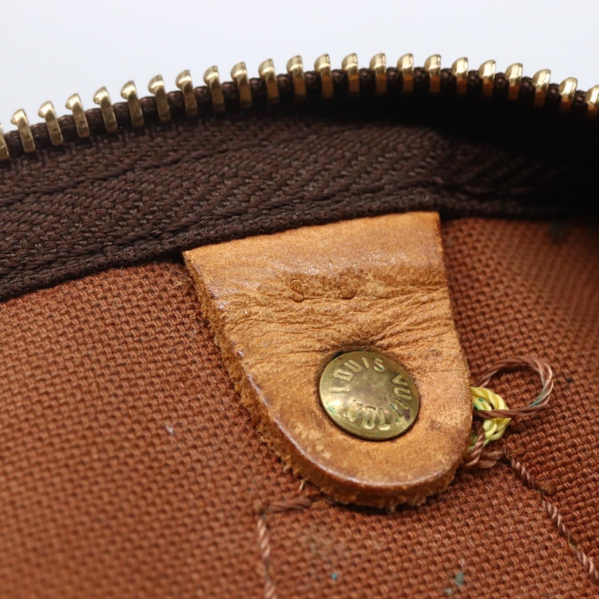 LOUIS VUITTON Monogram Speedy 40 Hand Bag M41522 LV Auth bs29961