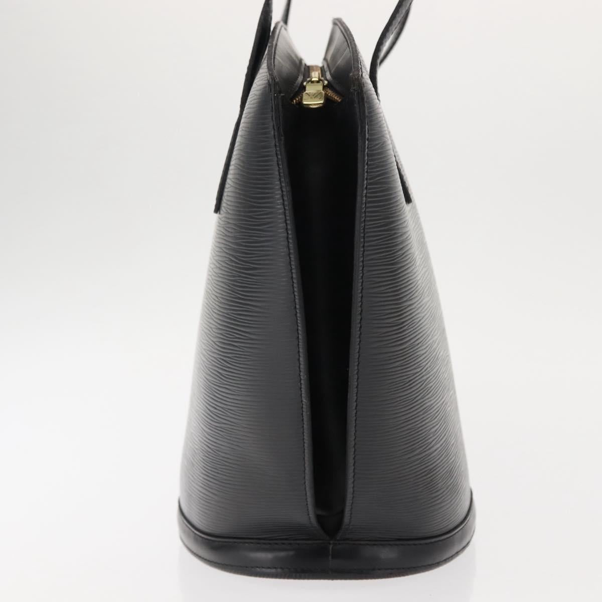 LOUIS VUITTON Epi Saint Jacques Shopping Shoulder Bag Black M52262 Auth bs29969