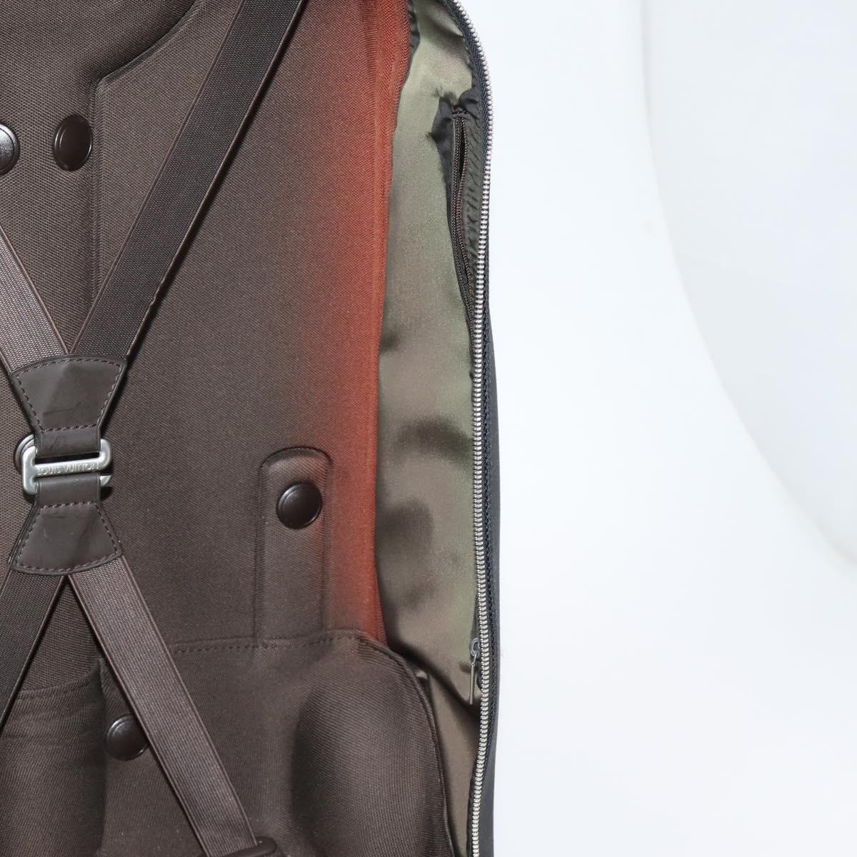 LOUIS VUITTON Damier Geant Conkeran 55 Suitcase Black M93004 LV Auth bs29976