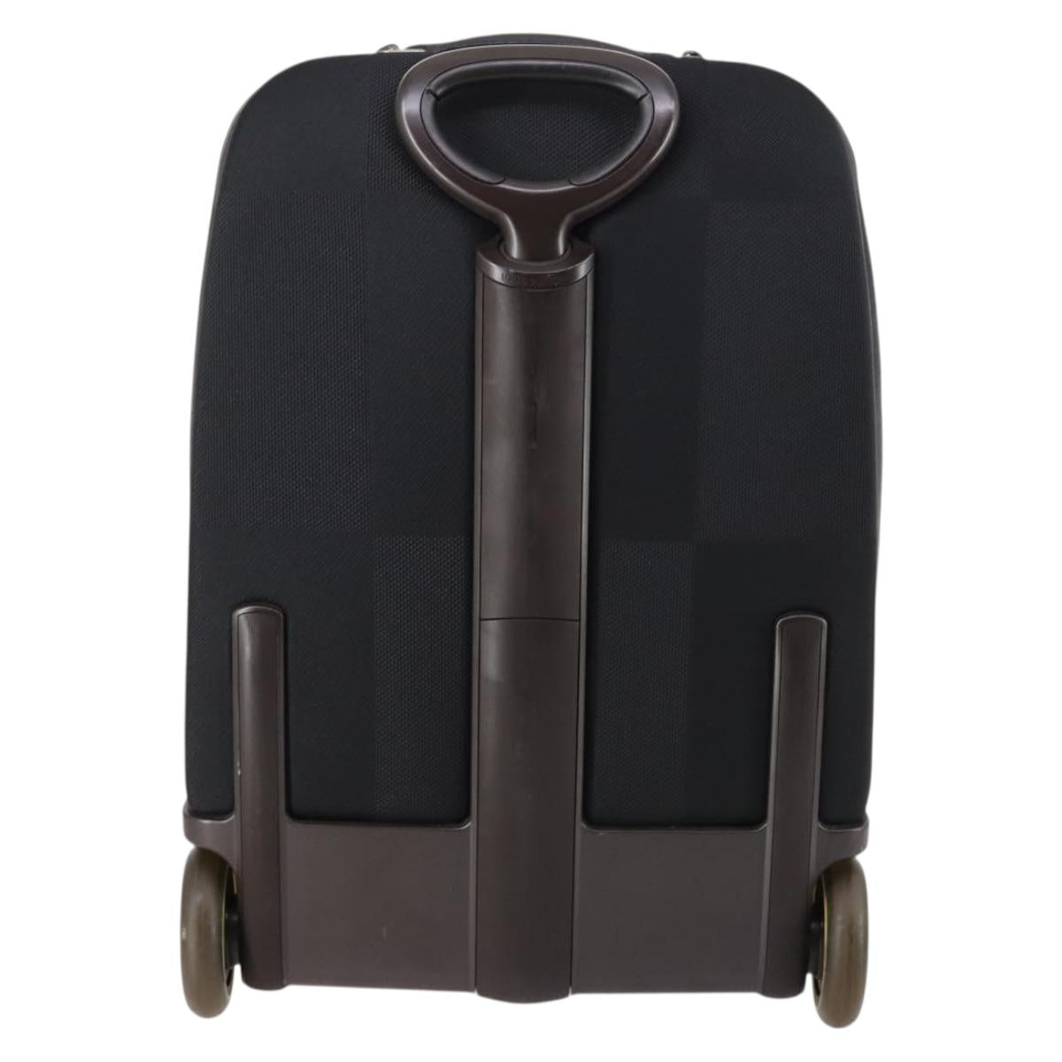 LOUIS VUITTON Damier Geant Conkeran 55 Suitcase Black M93004 LV Auth bs29976