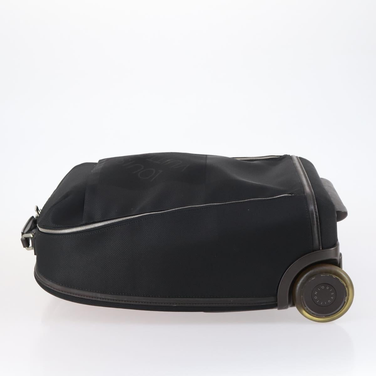 LOUIS VUITTON Damier Geant Conkeran 55 Suitcase Black M93004 LV Auth bs29976