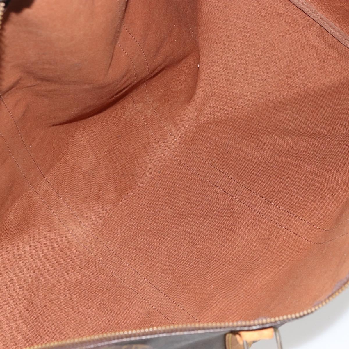 LOUIS VUITTON Monogram Keepall Bandouliere 60 Boston Bag M41412 LV Auth bs29981