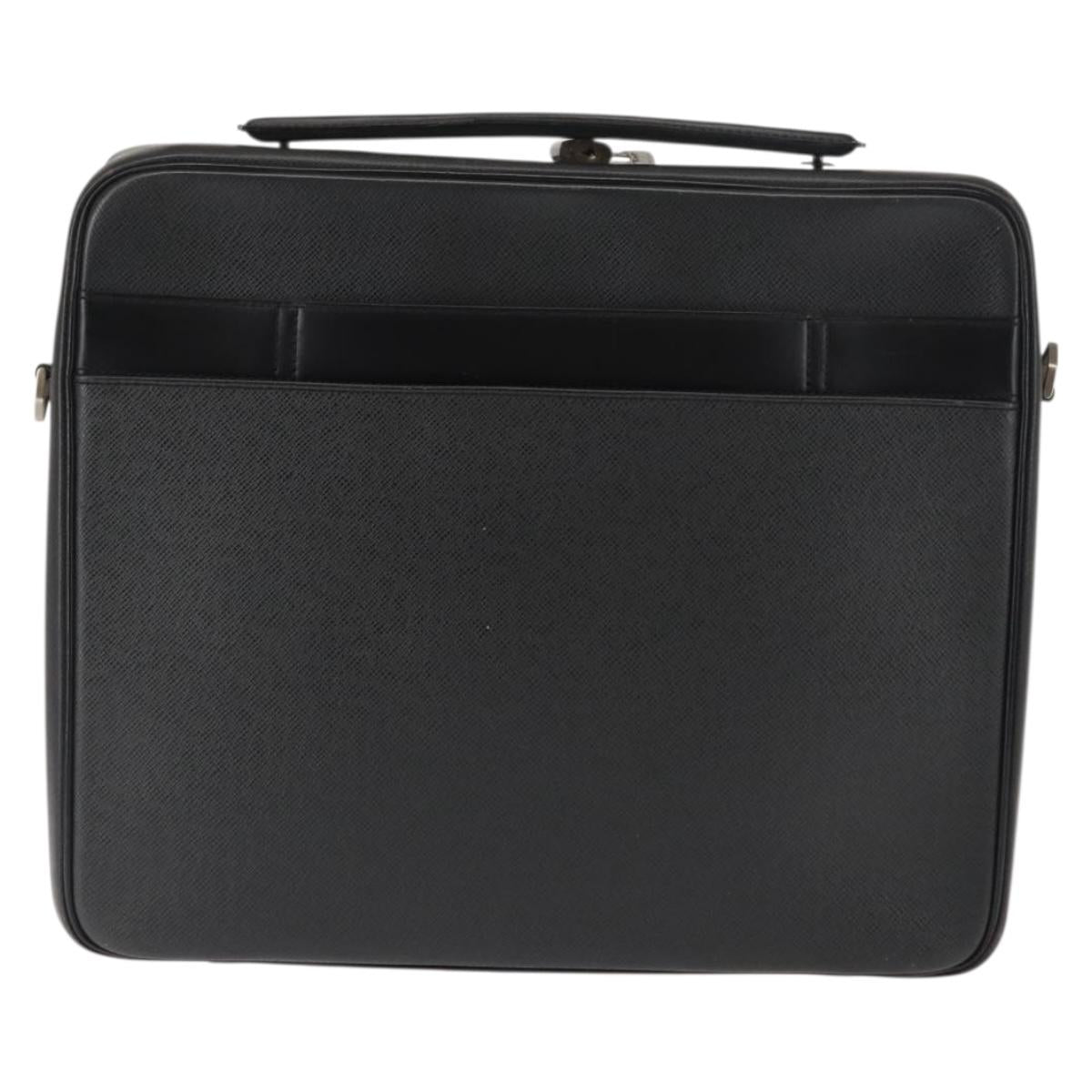 LOUIS VUITTON Taiga Porte Ordina Tour Odessa Business Bag Ardoise Auth bs29983