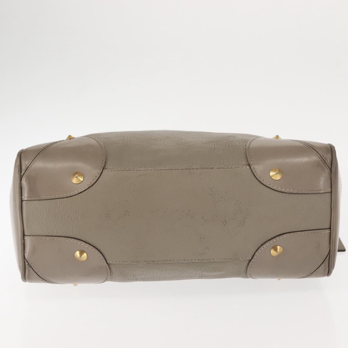 LOUIS VUITTON Suhari Majestu Hand Bag Gray M95652 LV Auth bs29987