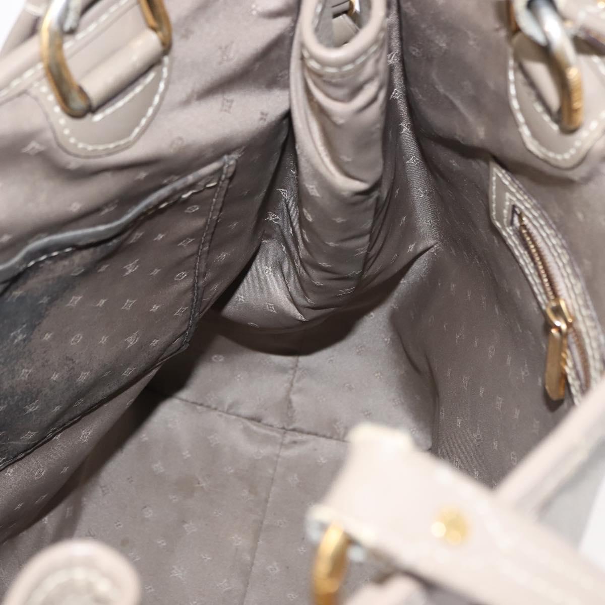 LOUIS VUITTON Suhari Majestu Hand Bag Gray M95652 LV Auth bs29987