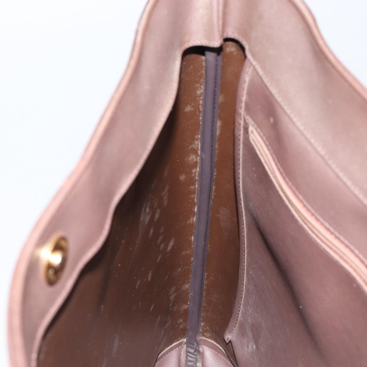 Burberrys Nova Check Tote Bag Canvas Beige Gold Auth bs29992