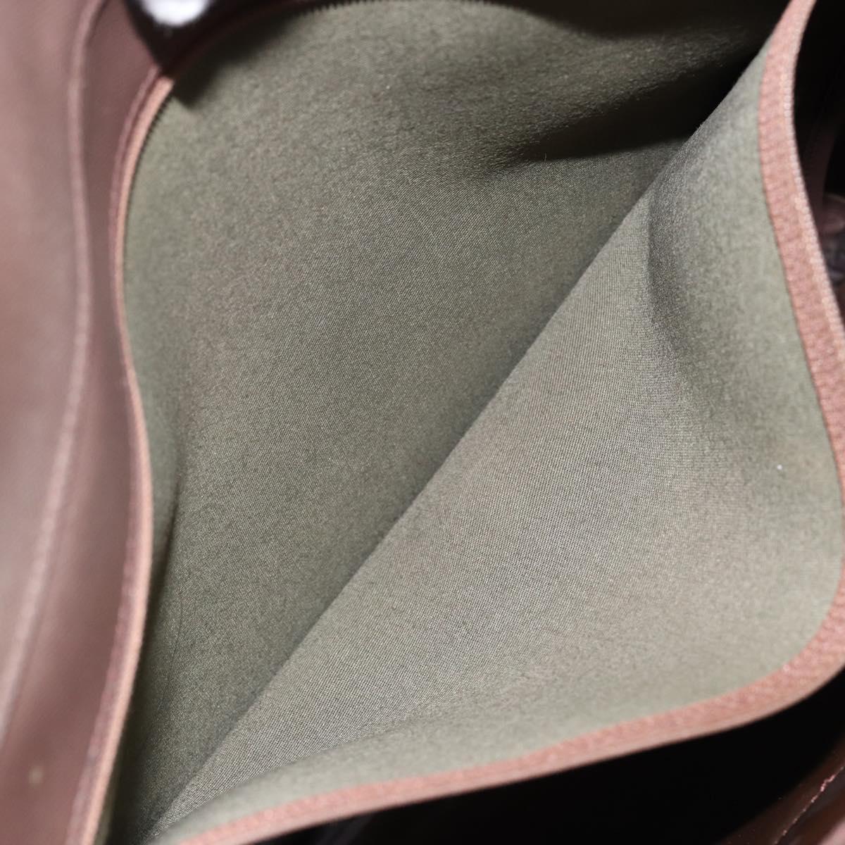 Burberrys Nova Check Tote Bag Canvas Beige Gold Auth bs29992