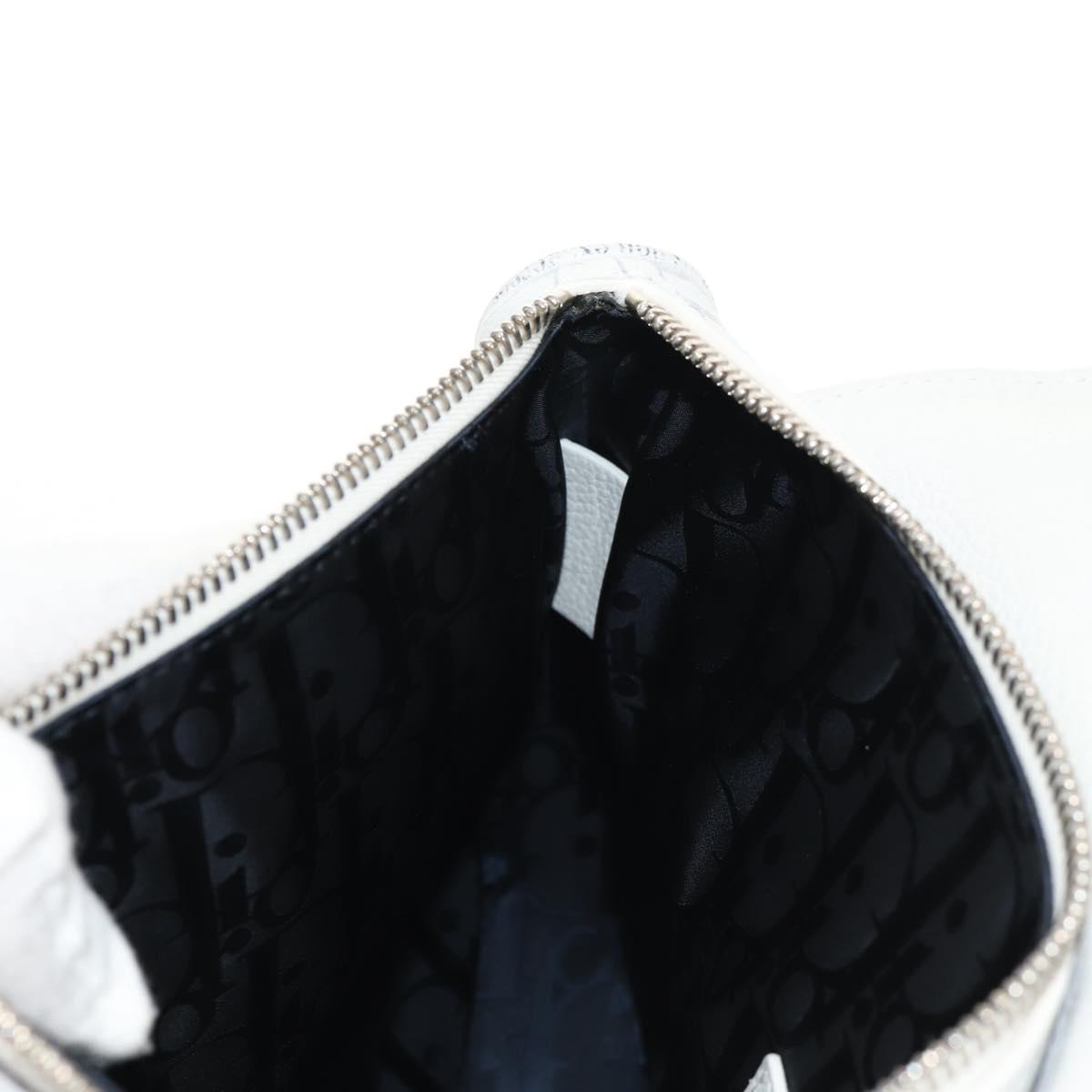 Christian Dior Newspaper Saddle Bag Leather Dior ~ DANIEL ARSHAM Auth bs29998V