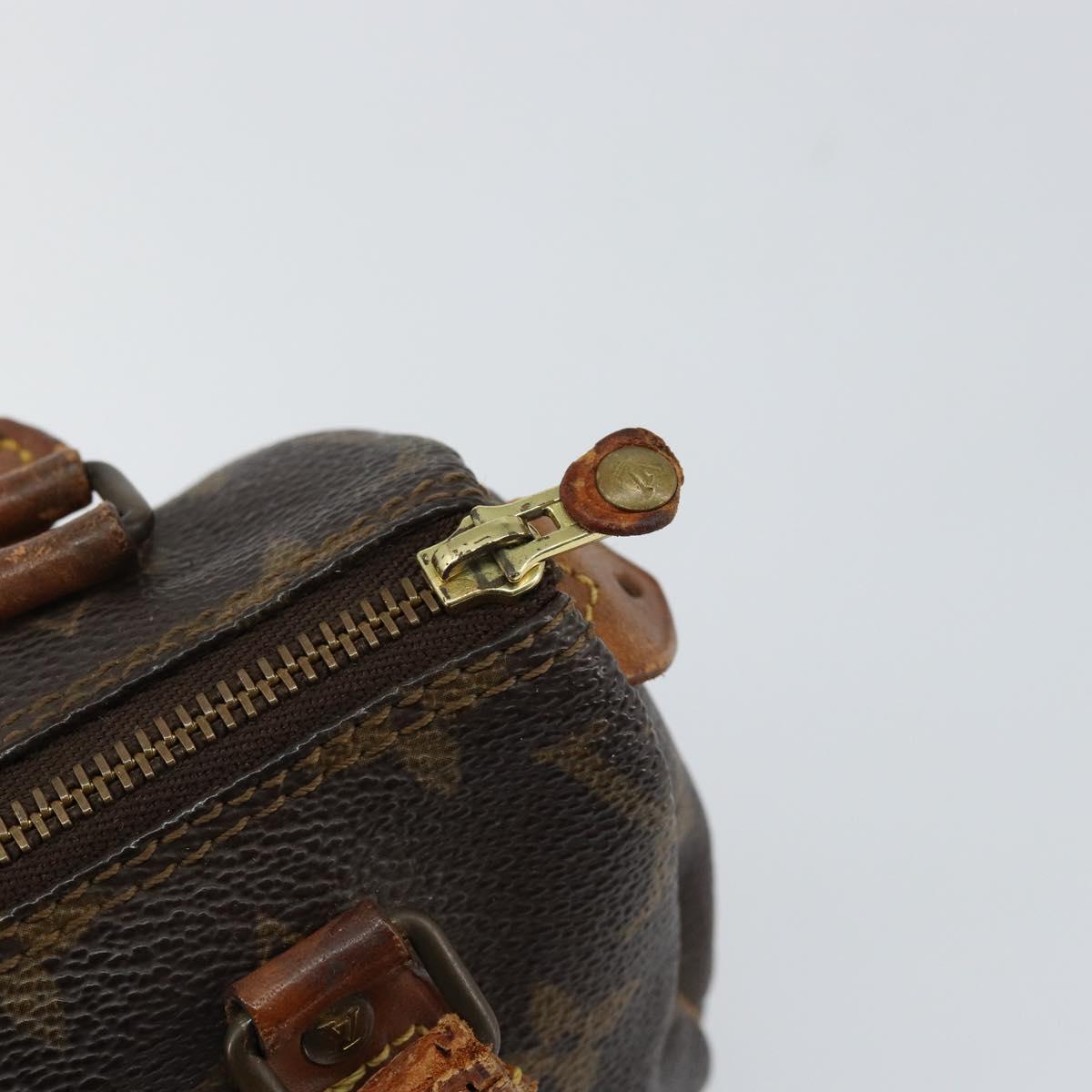 LOUIS VUITTON Monogram Mini Speedy Hand Bag M41534 LV Auth bs30005