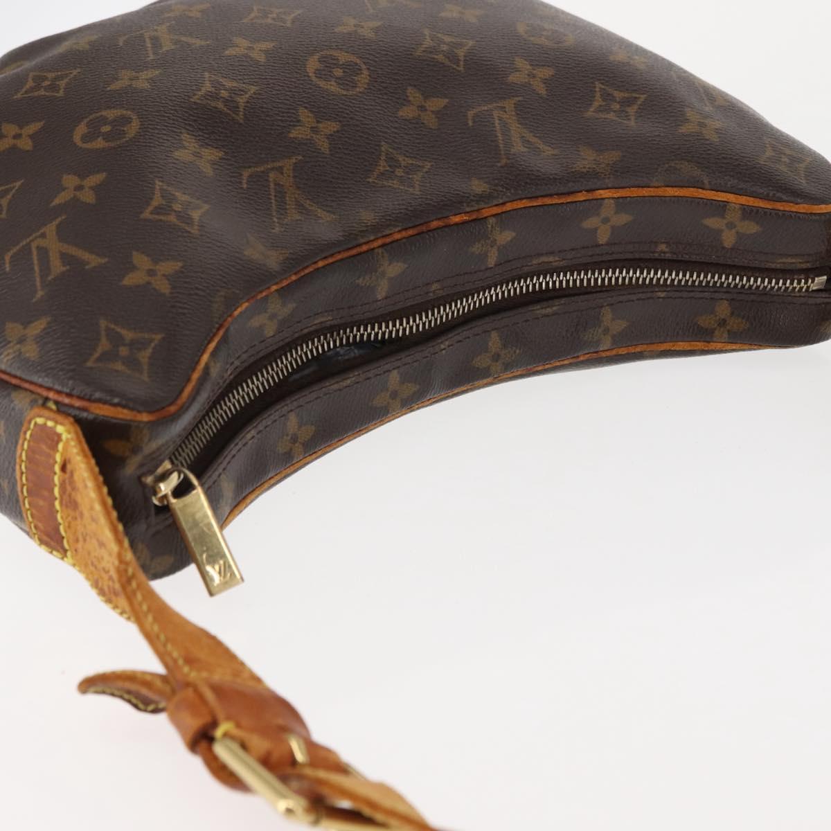LOUIS VUITTON Monogram Croissant MM Shoulder Bag M51512 LV Auth bs30006