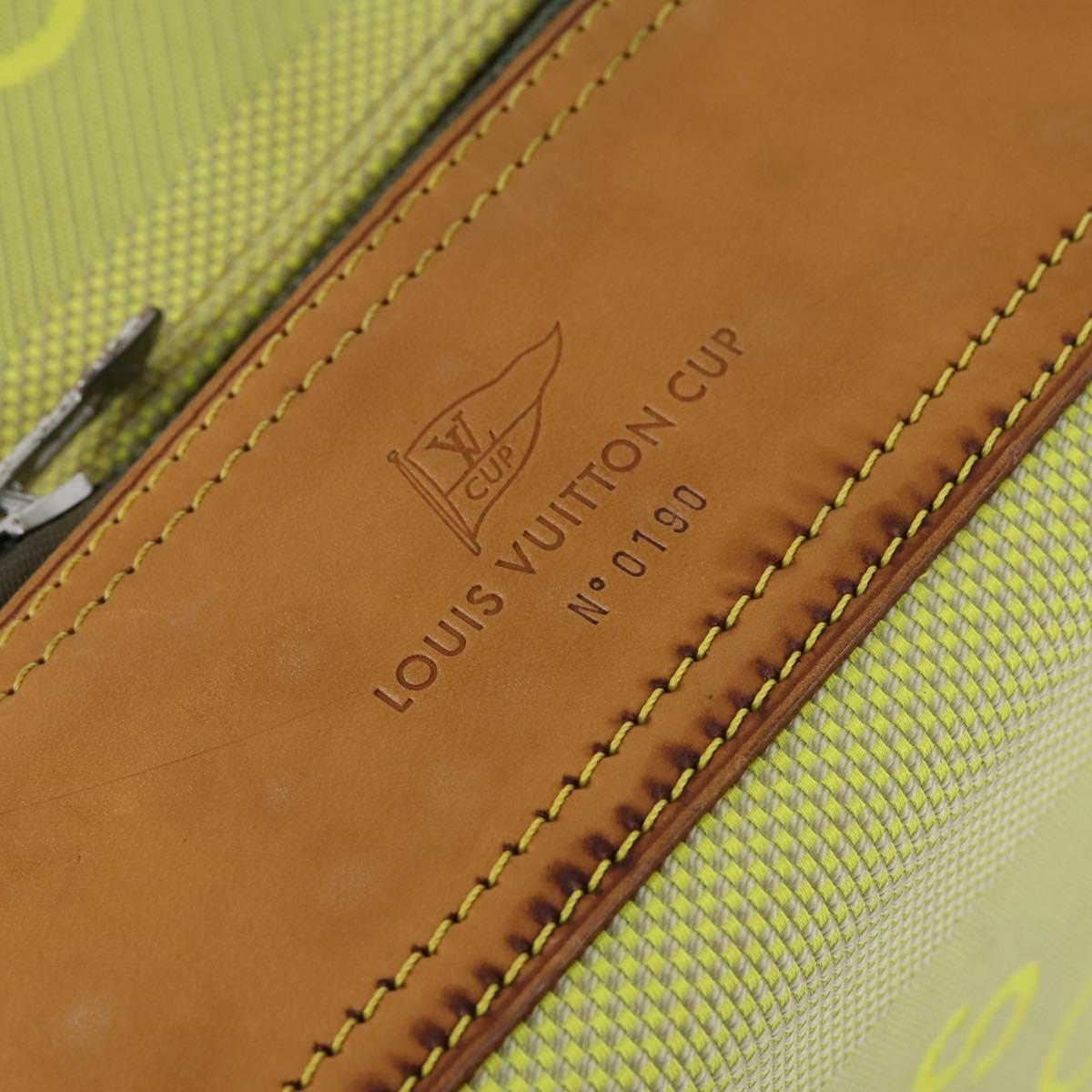 LOUIS VUITTON Damier Geant Southern Cross Bag Canvas Yellow M80631 Auth bs30009