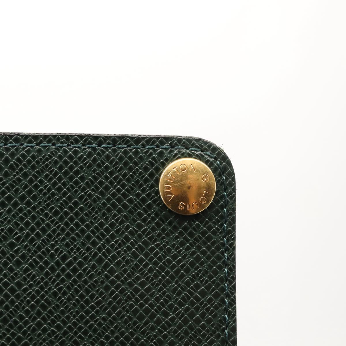 LOUIS VUITTON Taiga JAPAN 15th Anniversary Document Case E34490 Auth bs30014