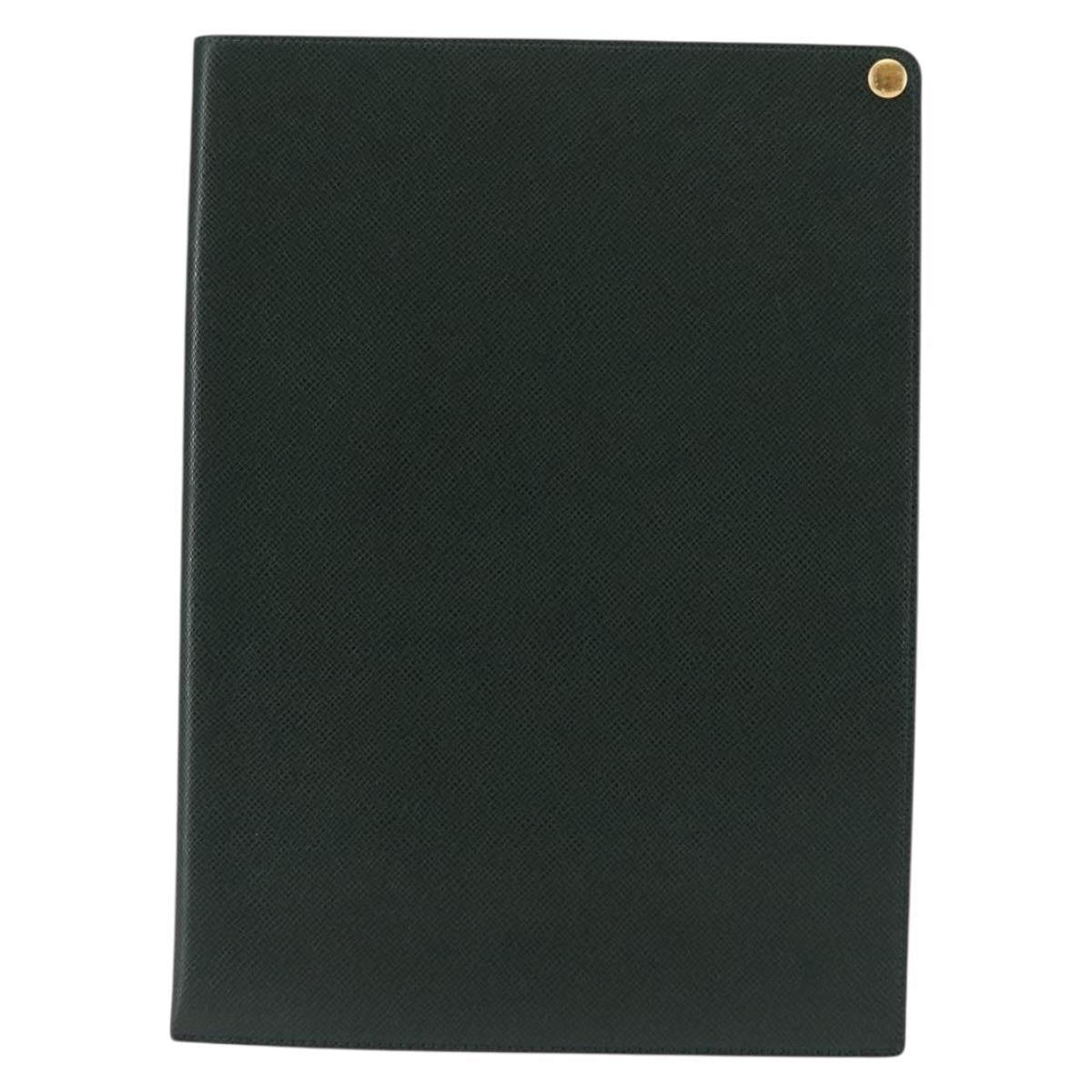 LOUIS VUITTON Taiga JAPAN 15th Anniversary Document Case E34490 Auth bs30014