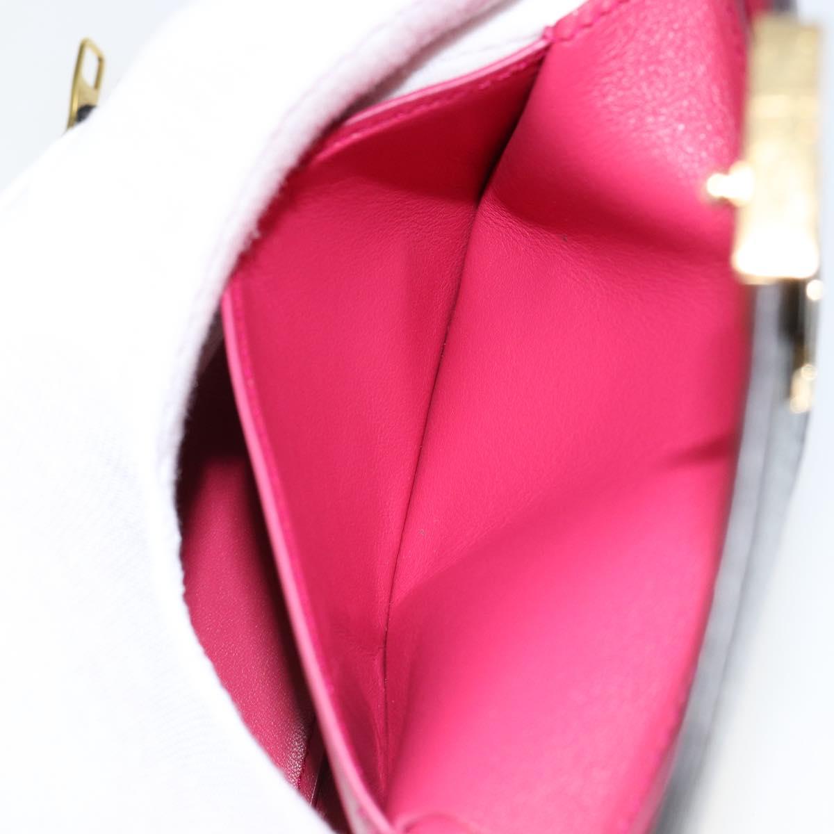 LOUIS VUITTON Portefeuille Capucines Wallet Leather Black M62157 LV Auth bs30017