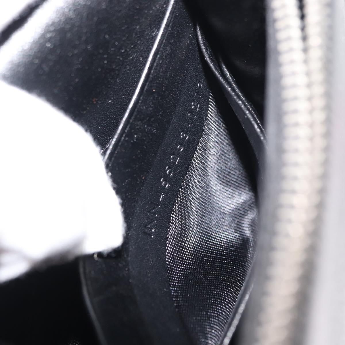 SAINT LAURENT Kate Tassel Chain Shoulder Bag Leather Black Silver Auth bs30026