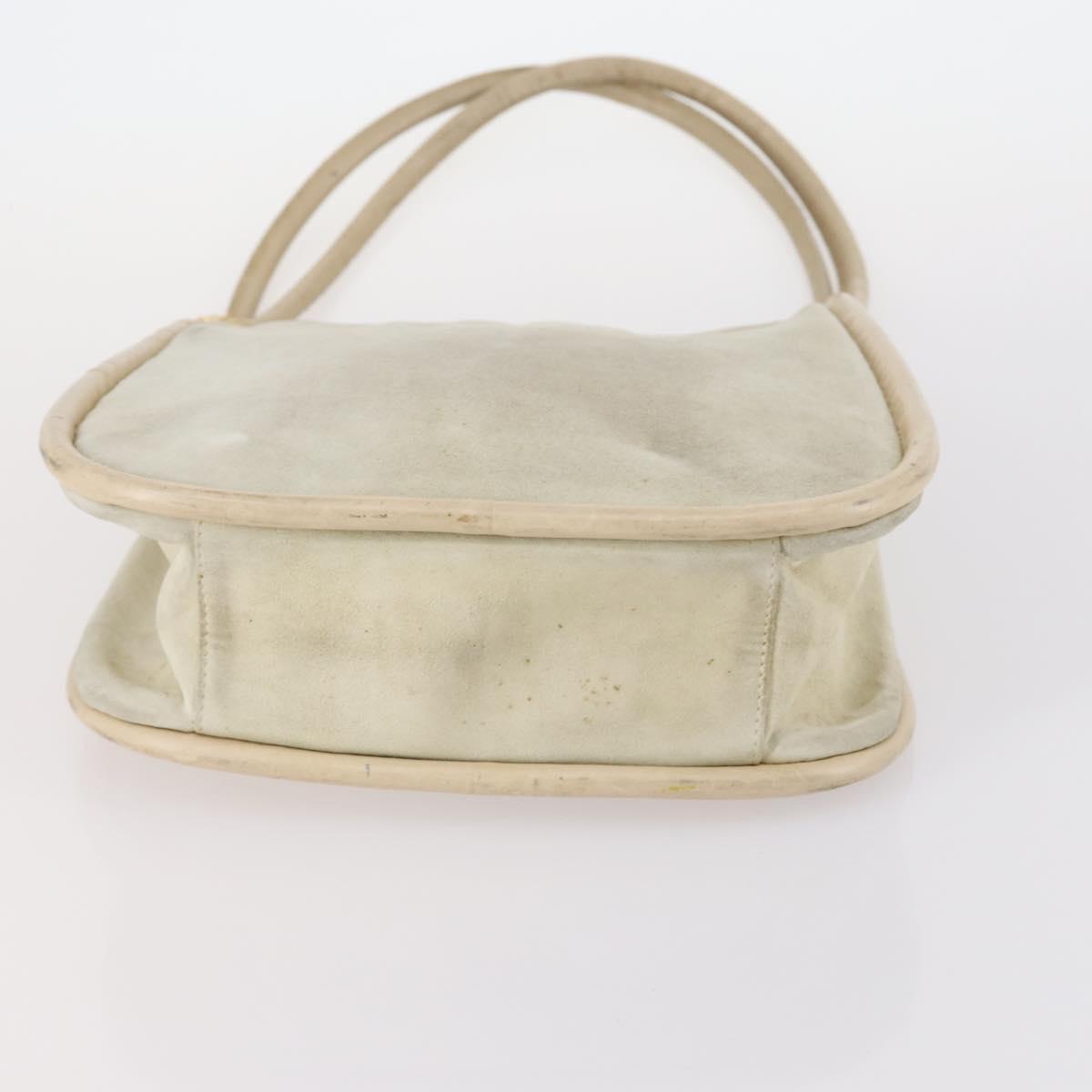 GUCCI Shoulder Bag Leather Enamel 5Set Brown Black Auth bs30027